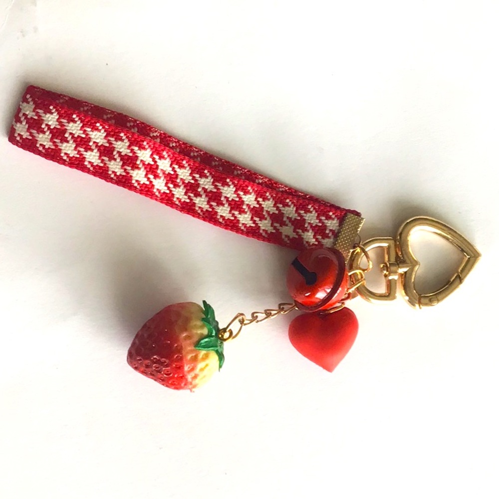 Strawberry keychain new
